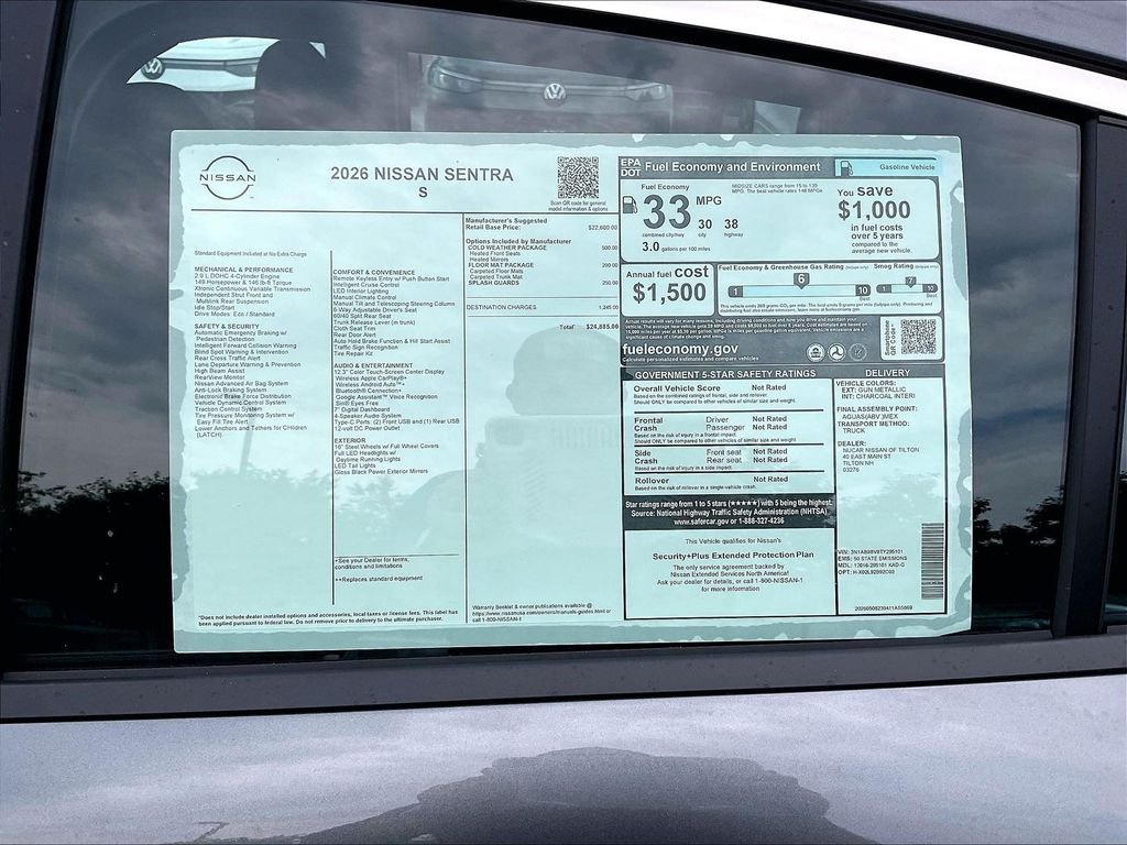 2026 Nissan Sentra S - Photo 17