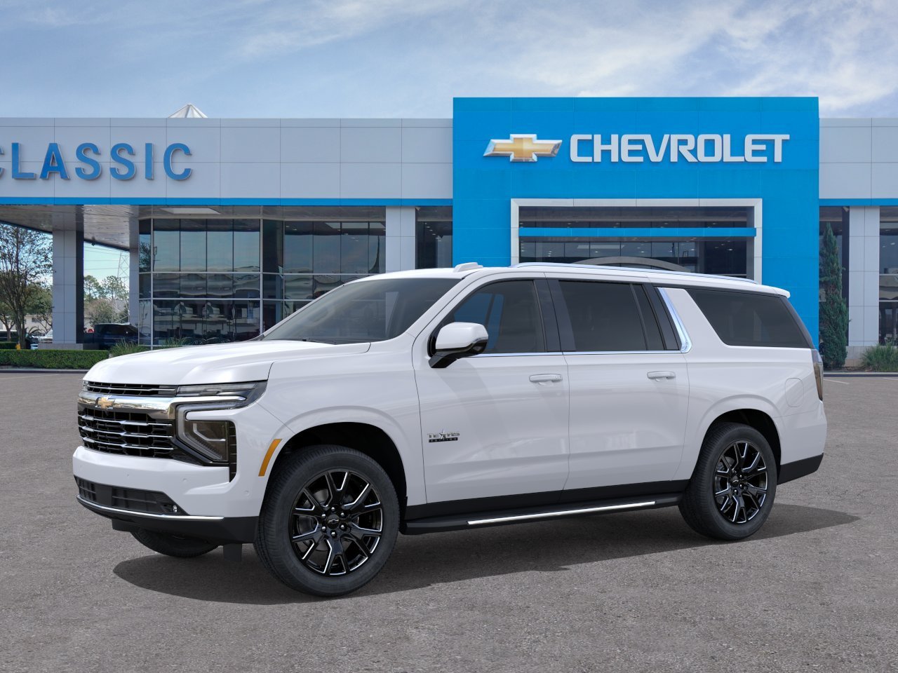 2026 Chevrolet Suburban LT White at Classic Elite Chevrolet Hwy 6