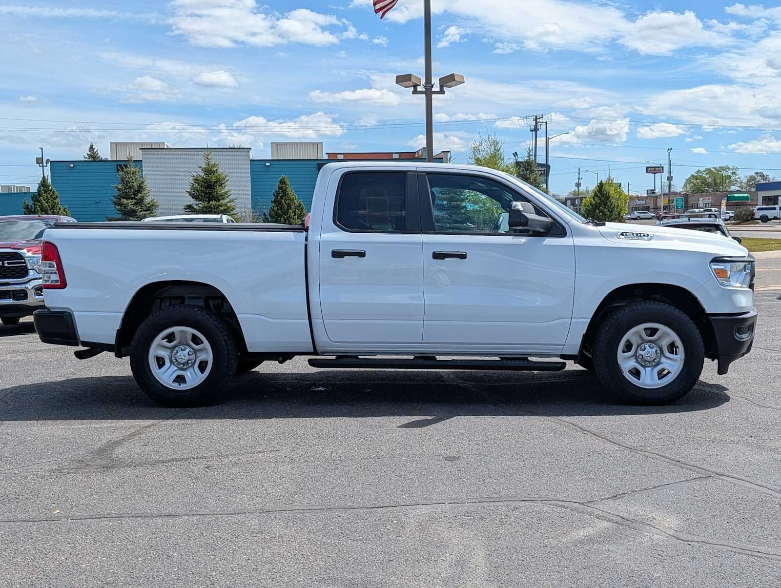 Used 2022 Bright White Clearcoat Ram Tradesman image 8