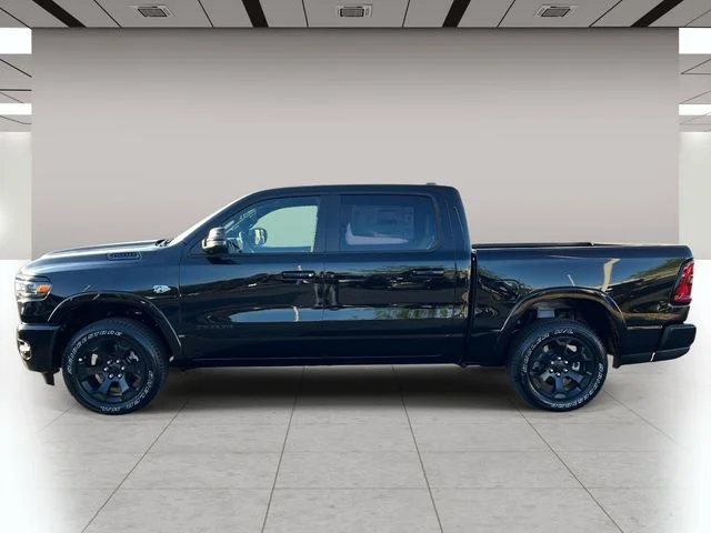 New 2026 Diamond Black Crystal Pearl-Coat Exterior Paint RAM Big Horn/Lone Star image 8