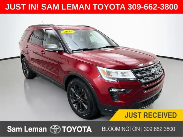 2018 Ford Explorer XLT for sale at Sam Leman Toyota of Bloomington