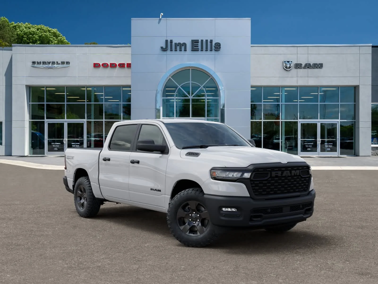 New 2026 Bright White Clear-Coat Exterior Paint RAM Warlock image 5