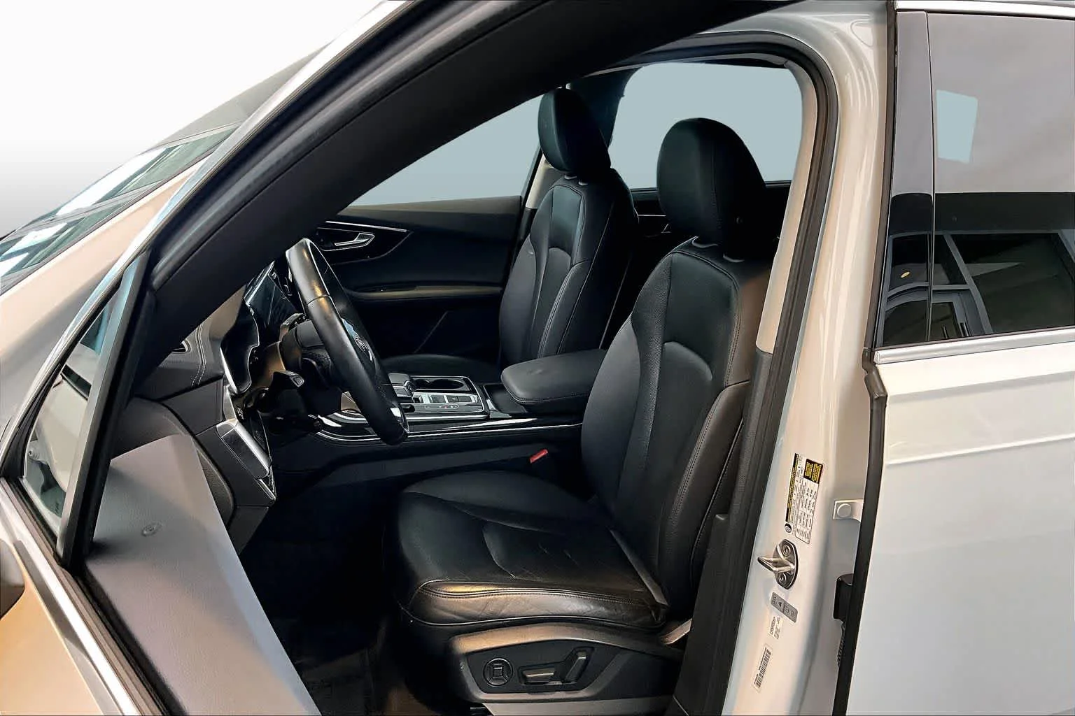 Used 2023 Glacier White Metallic Audi Premium Plus image 8