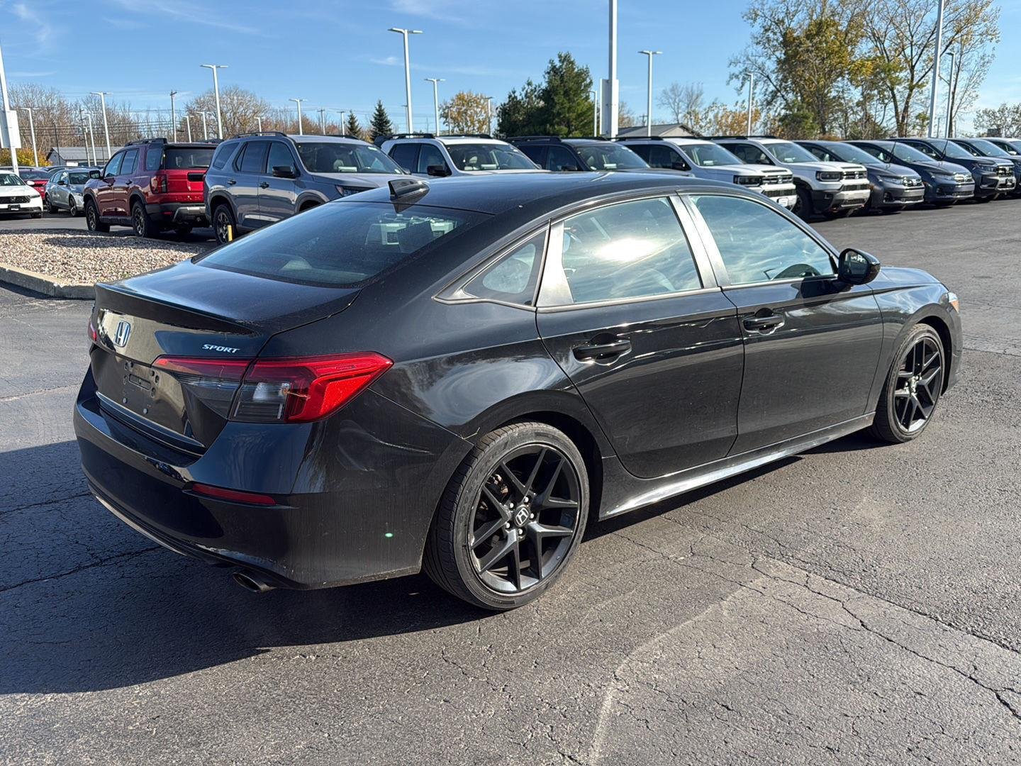 Used 2024 Crystal Black Pearl Honda Sport image 6