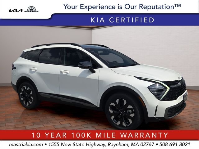 Certified Used 2024 Snow White Pearl Kia X-Line image 1