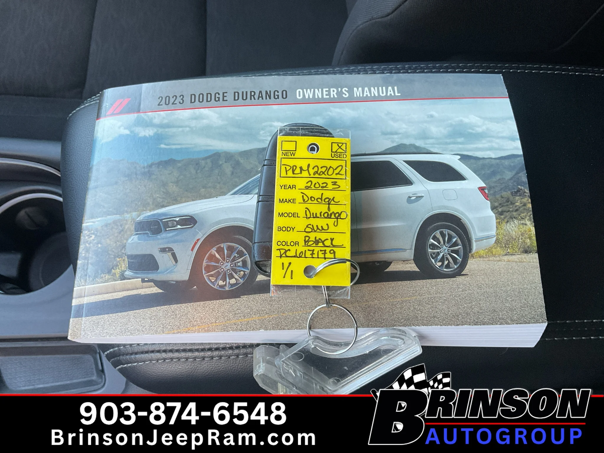 Used 2023 DB Black Clearcoat Dodge SXT image 34