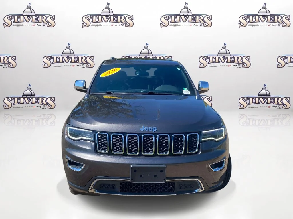 Certified Used 2020 Gray Jeep Limited image 2