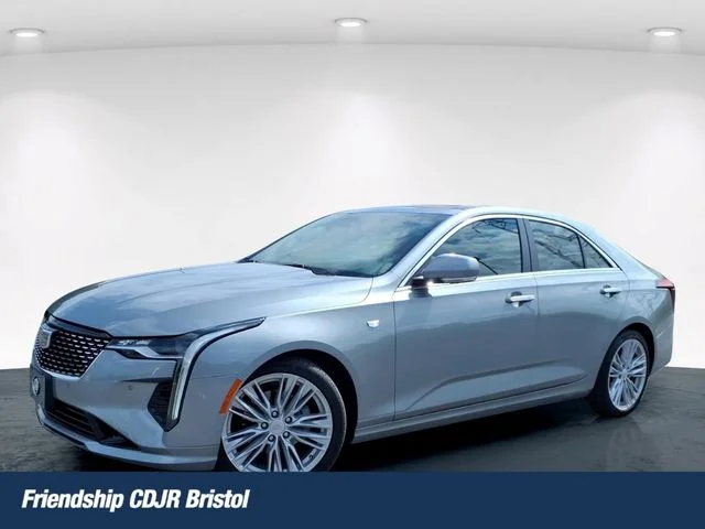 Used 2025 Silver Cadillac Premium Luxury image 1
