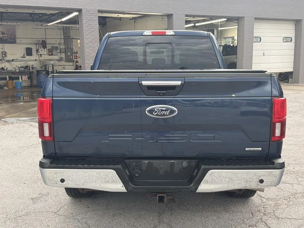 Used 2018 Blue Jeans Metallic Ford Lariat image 6