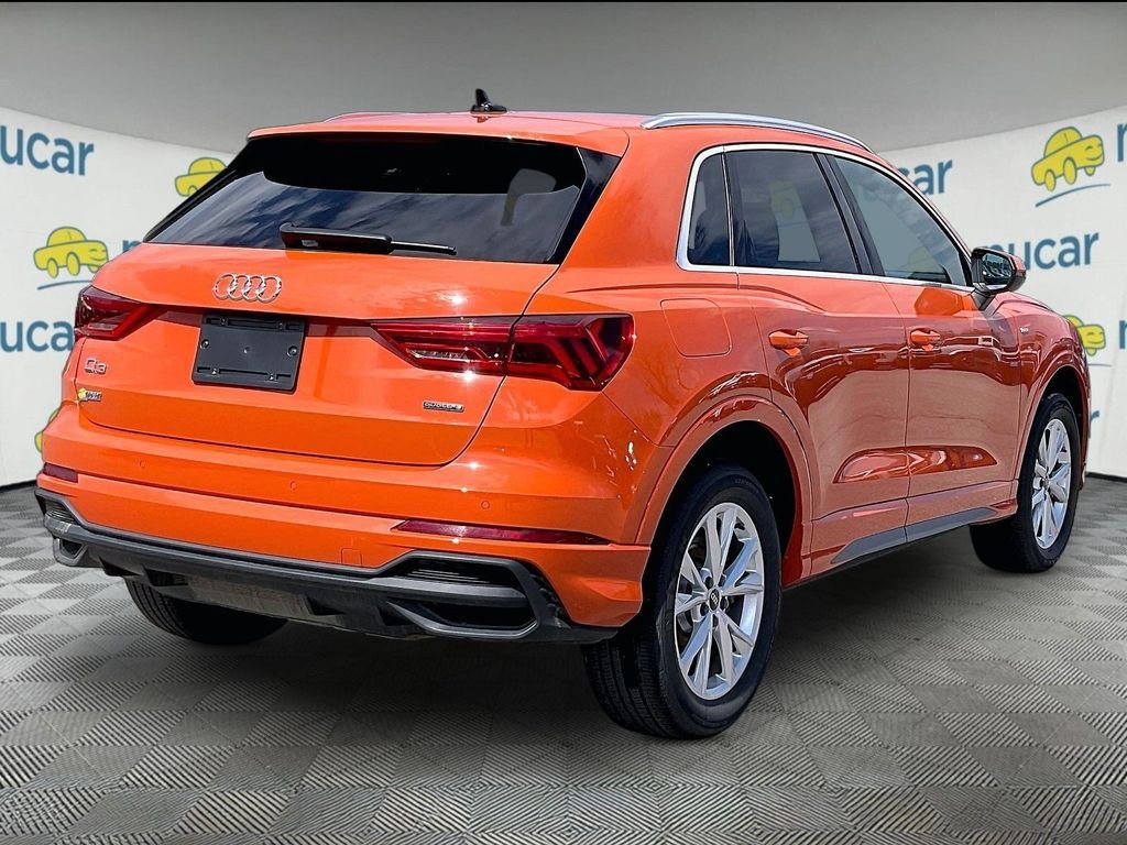 Used 2025 Orange Audi Premium image 6