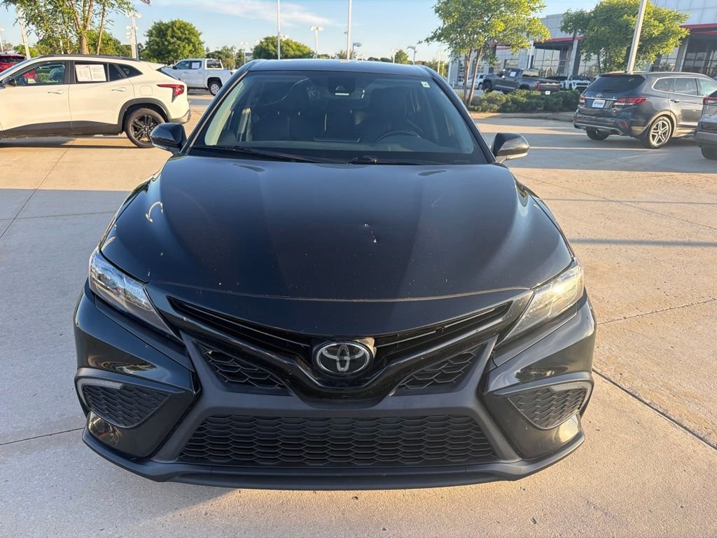 Used 2023 Black Toyota SE Nightshade image 2