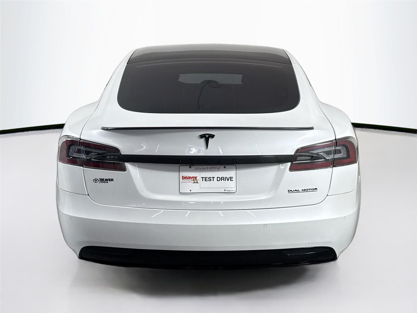 Used 2019 Pearl White Multi-Coat Tesla Performance image 12