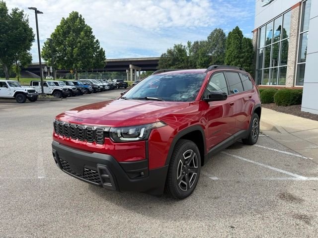 New 2026 Red Hot Pearl-Coat Exterior Paint Jeep Laredo image 2