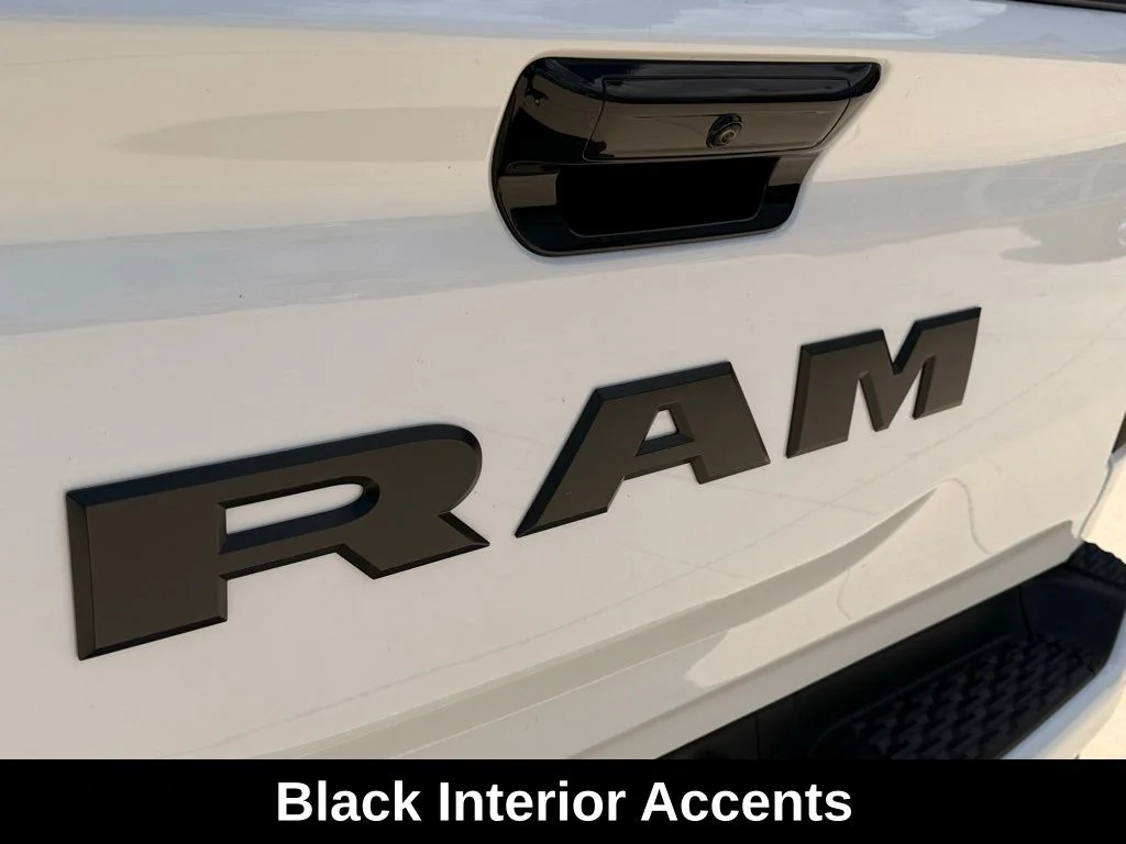 New 2026 Bright White Clear-Coat Exterior Paint RAM Laramie image 36