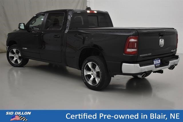 Used 2023 Diamond Black Crystal Pearlcoat Ram Laramie image 13