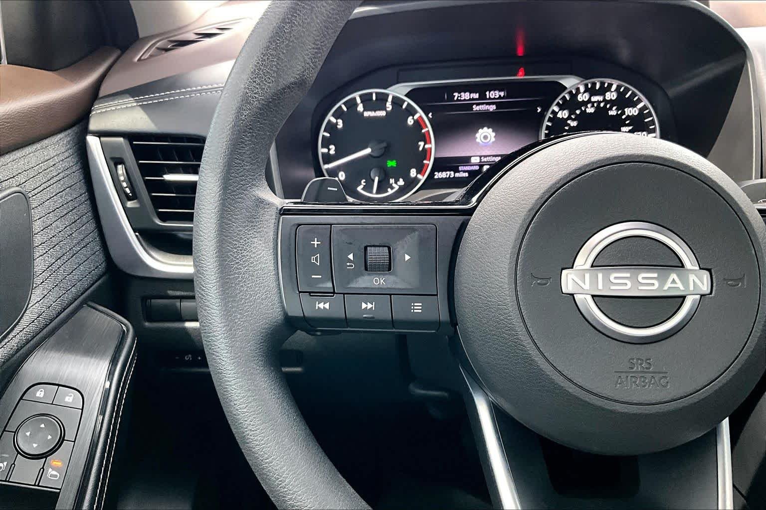 Used 2023 Gun Metallic Nissan SV image 24