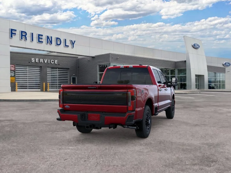New 2026 Ruby Red Metallic Tinted Clearcoat Ford F-350® Platinum® image 8