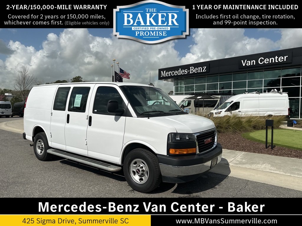 Pre-Owned 2023 GMC Savana 2500 Work Van 3D Cargo Van in Charleston