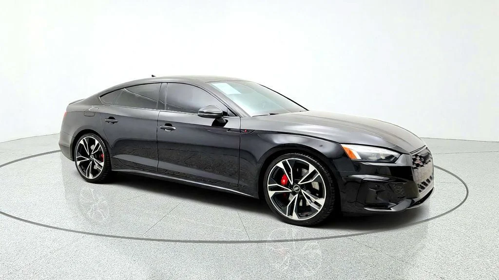 Used 2023 Mythos Black Metallic Audi Premium Plus 3.0 TFSI quattro w/ S sport Package image 3