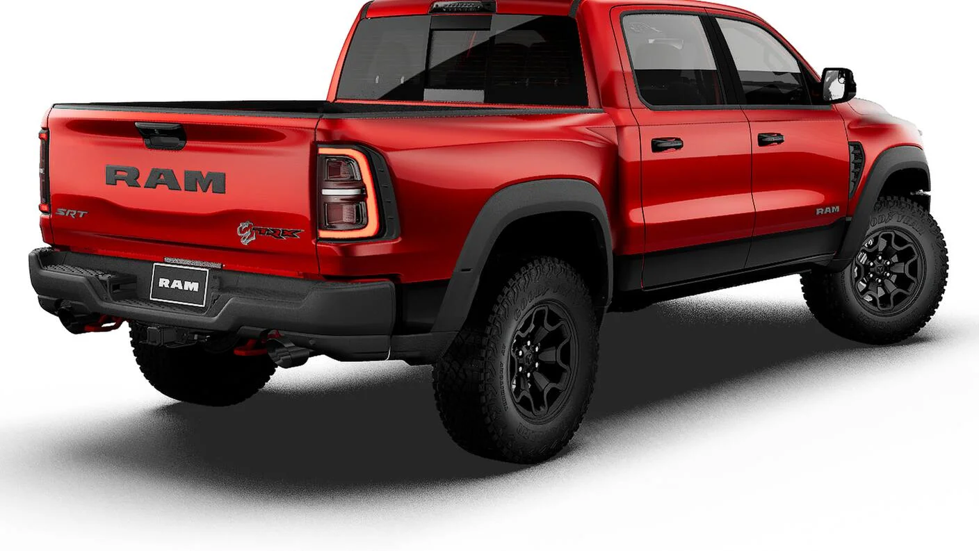 New 2027 Molten Red Pearl-Coat Exterior Paint RAM  image 2
