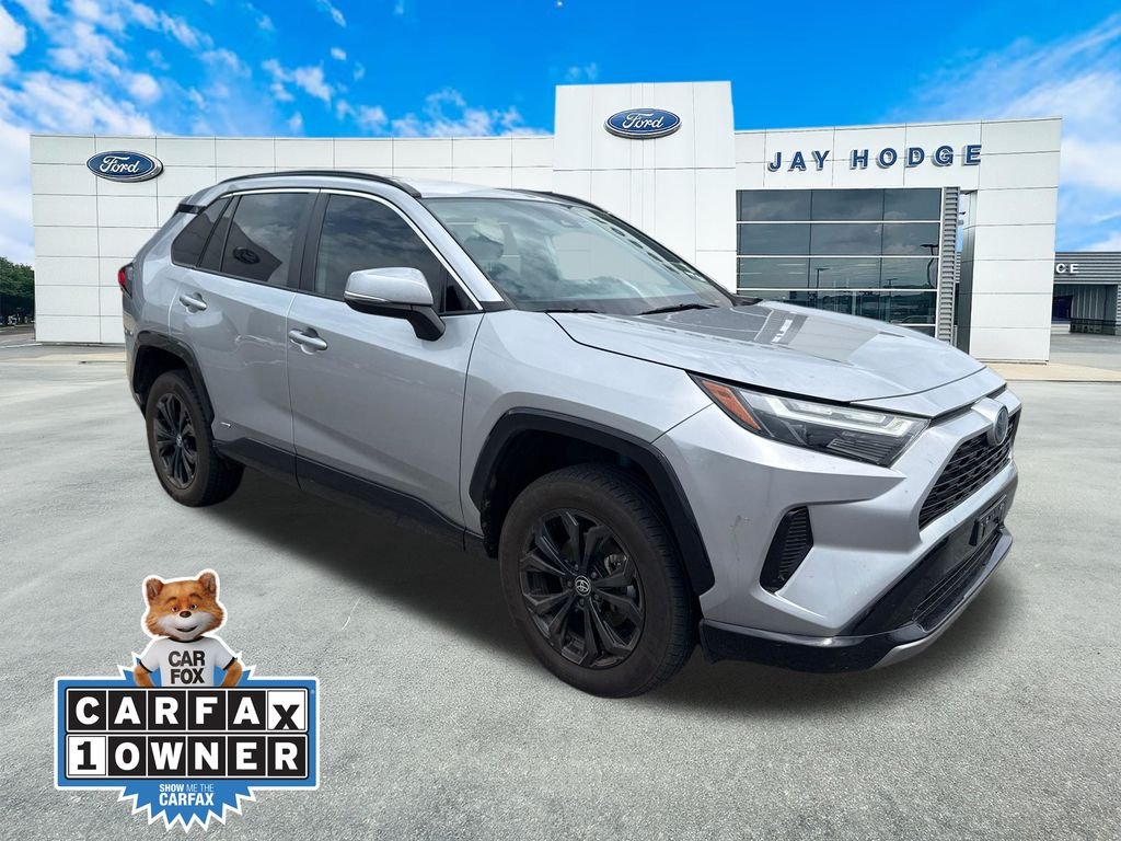 Used 2023 Silver Toyota SE image 1