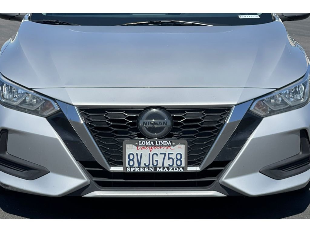 Used 2021 Brilliant Silver Metallic Nissan SV image 14