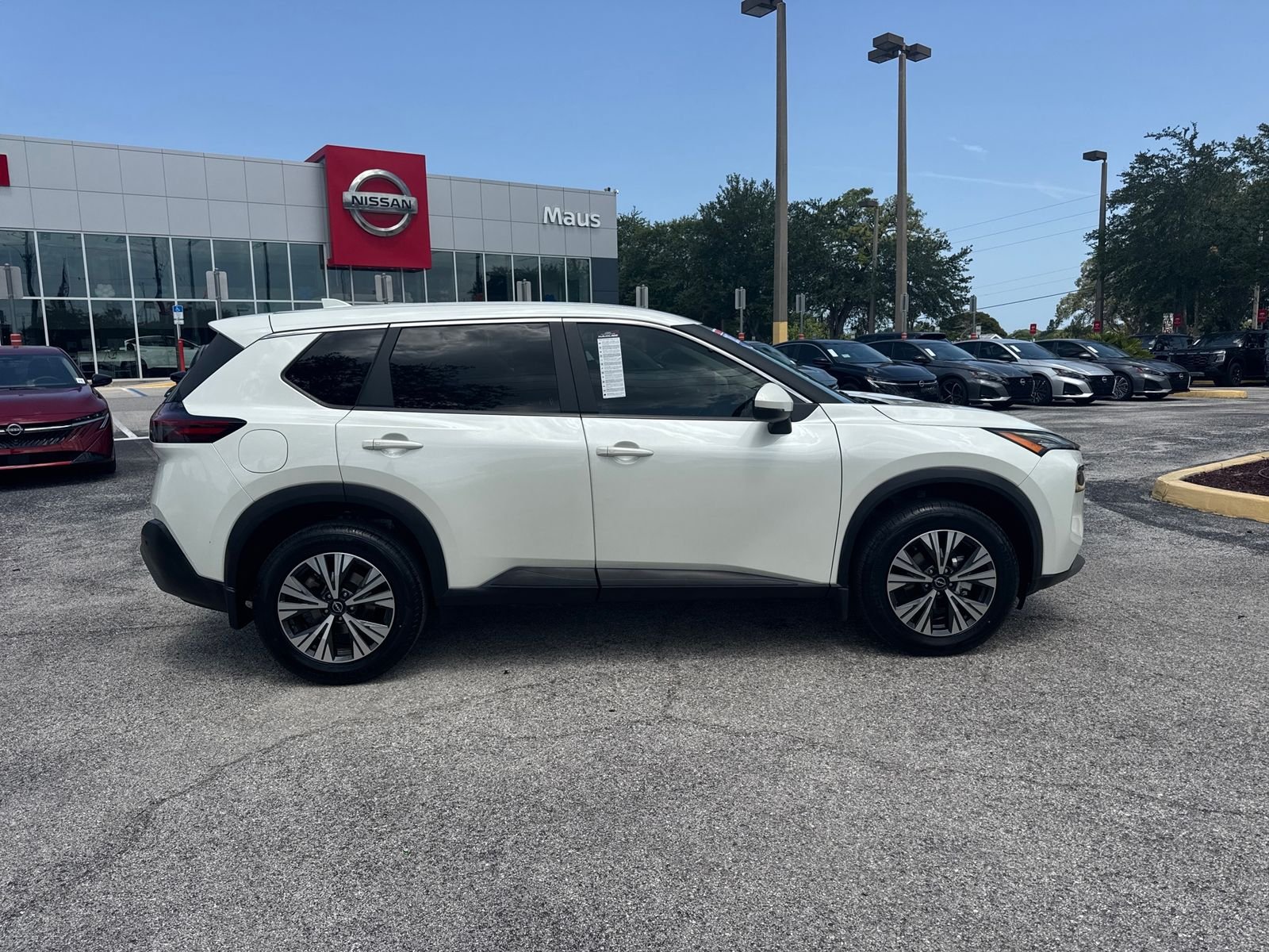 Certified Used 2023 White Nissan SV image 8