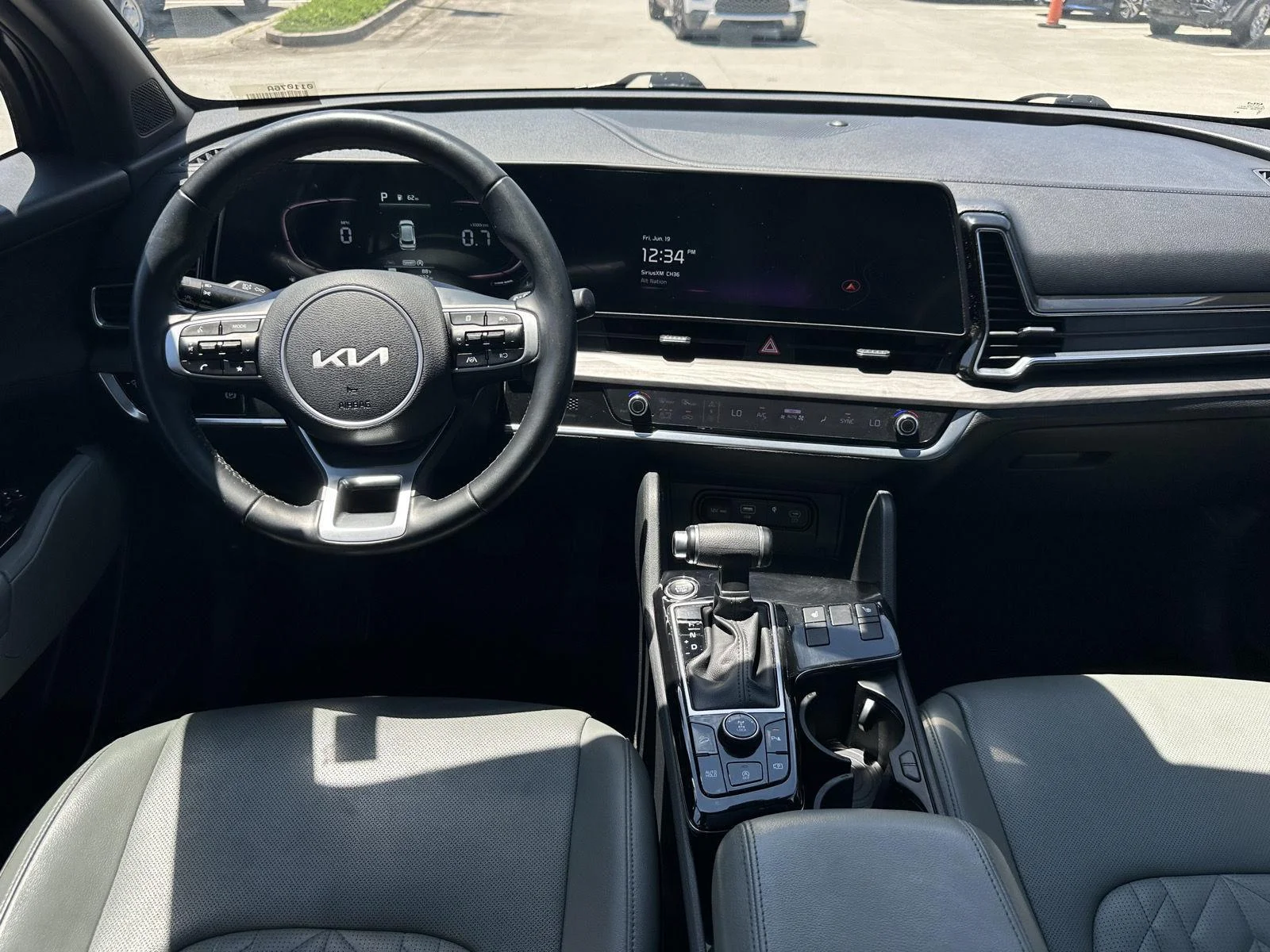 Used 2023 Ebony Black Kia X-Line image 13