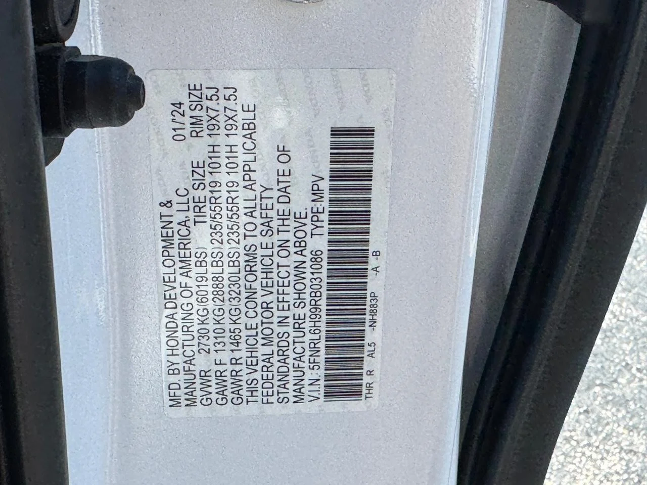 2024 Honda Odyssey Elite - Photo 30