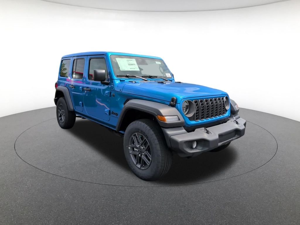 New 2026 Hydro Blue Pearl-Coat Exterior Paint Jeep Sport S image 3