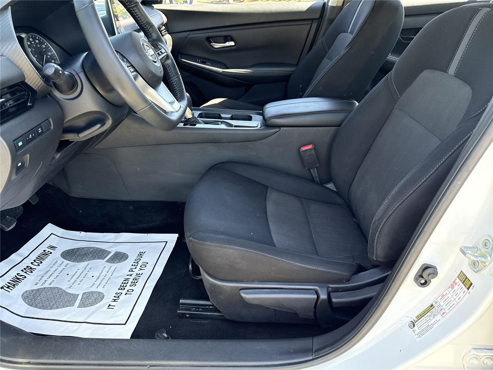 Used 2024 Aspen White Tricoat Nissan SV image 12