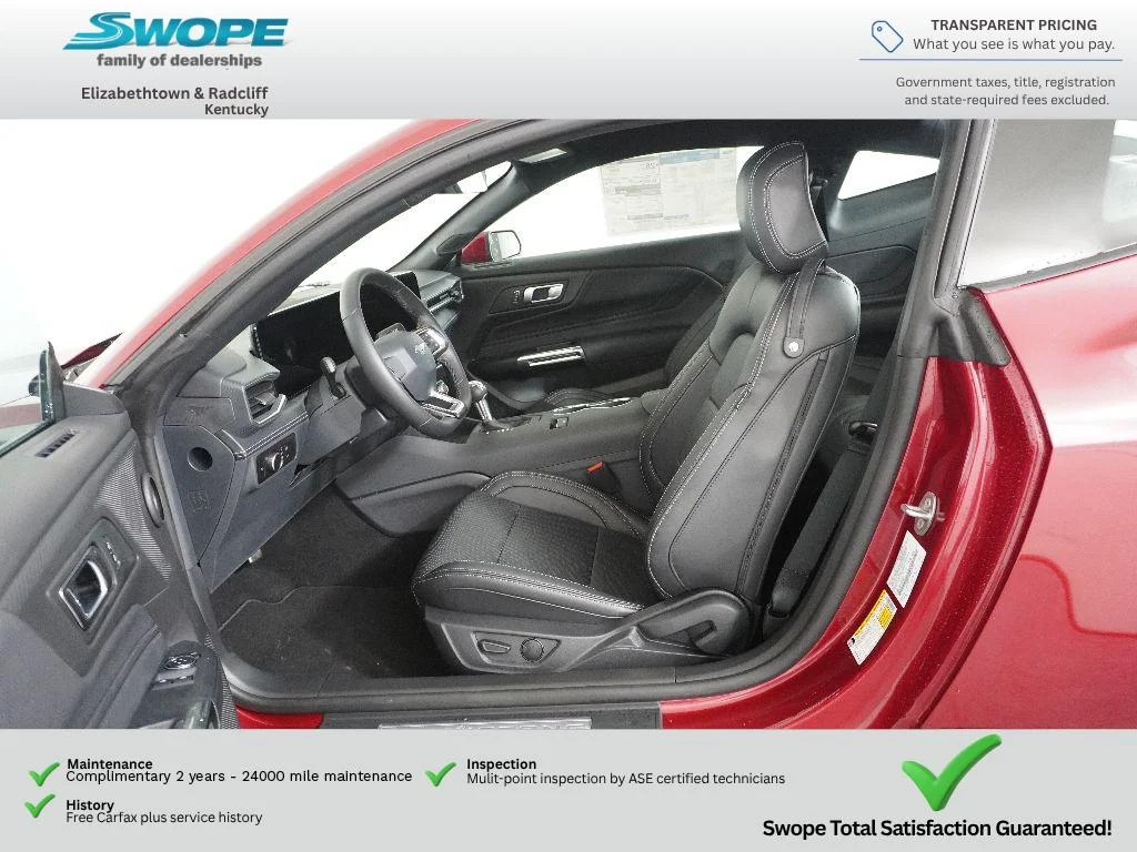 New 2025 Molten Magenta Metallic Tri-coat Ford EcoBoost® Premium Fastback image 17