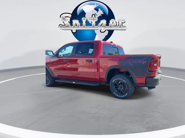 New 2026 Molten Red Pearl-Coat Exterior Paint RAM Rebel image 11