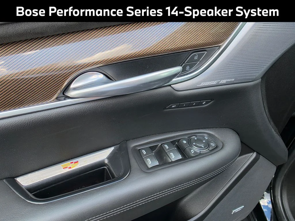 Used 2023 Black Cadillac Premium Luxury image 11