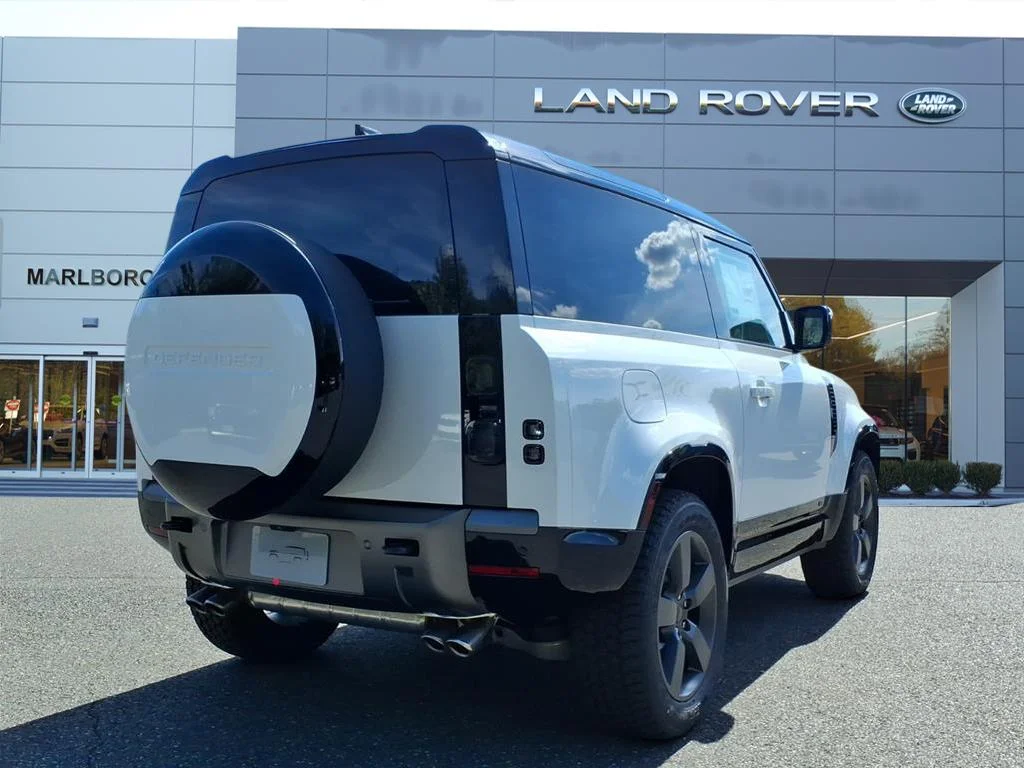 New 2026 White Land Rover 90 V8 image 2