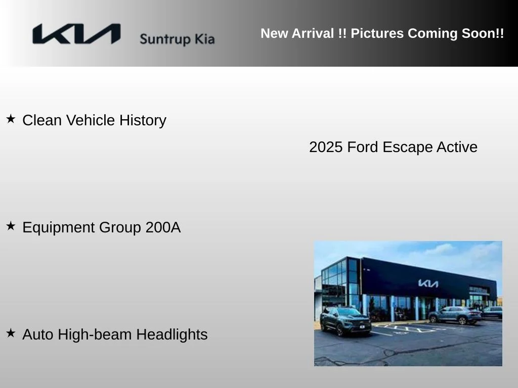 Used 2025 Black Ford Active image 4