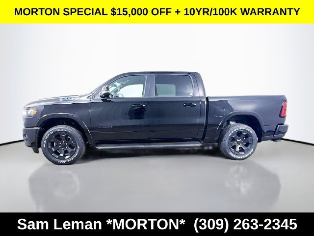 New 2026 Diamond Black Crystal Pearl-Coat Exterior Paint Ram Big Horn/Lone Star image 4