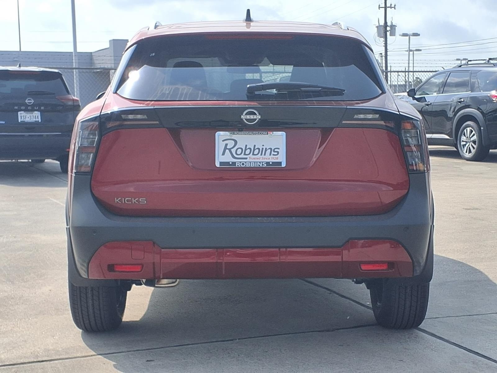 2026 Nissan Kicks SV Red at Robbins Nissan