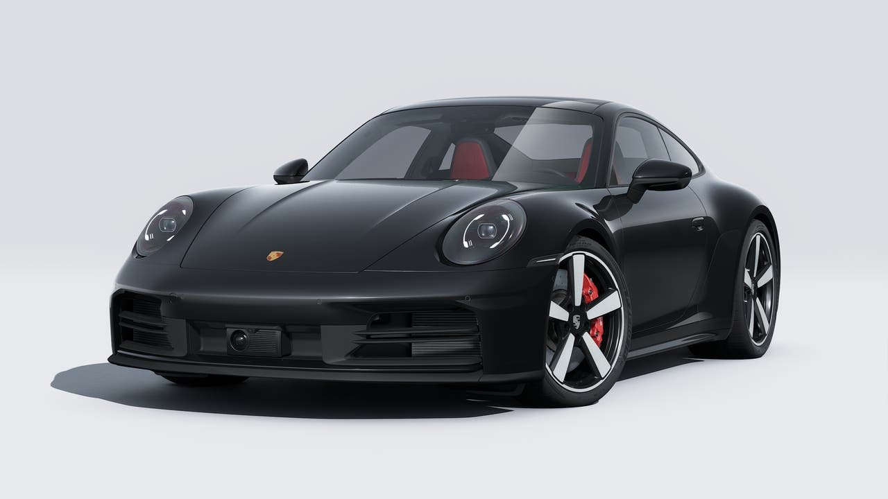 New 2026 Black Porsche Carrera S image 1