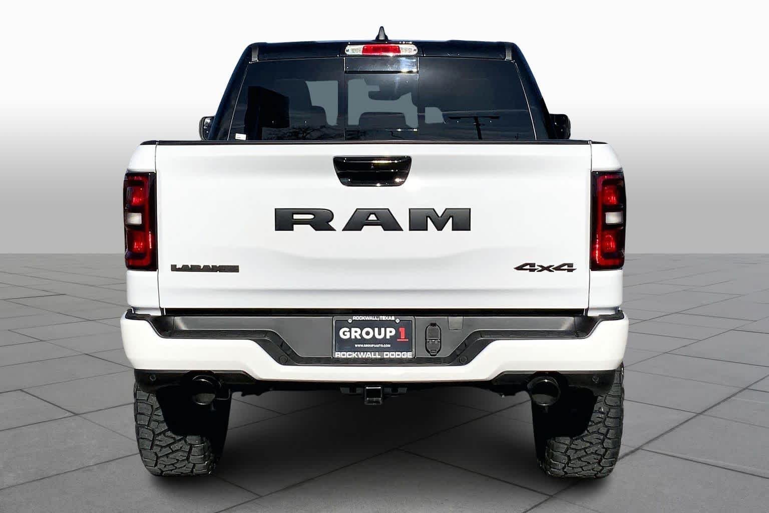 New 2026 Bright White Clear-Coat Exterior Paint RAM Laramie image 4