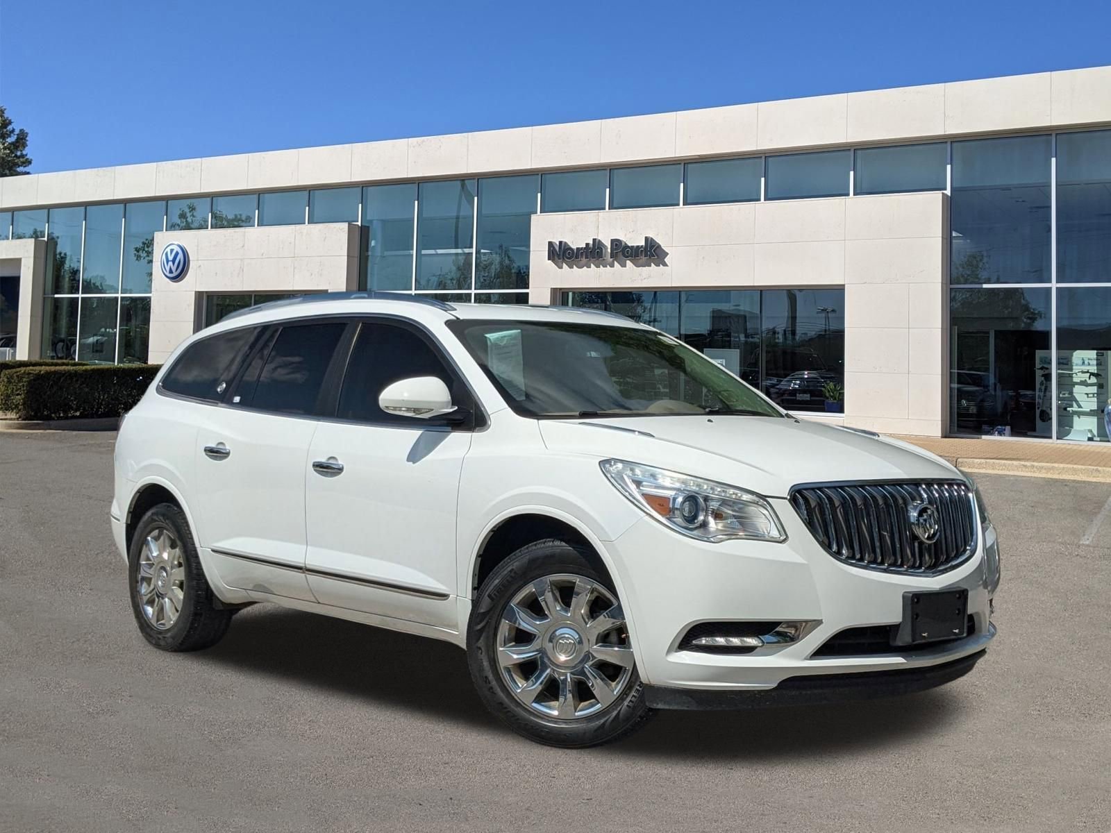 Used 2017 Summit White Buick Leather image 1