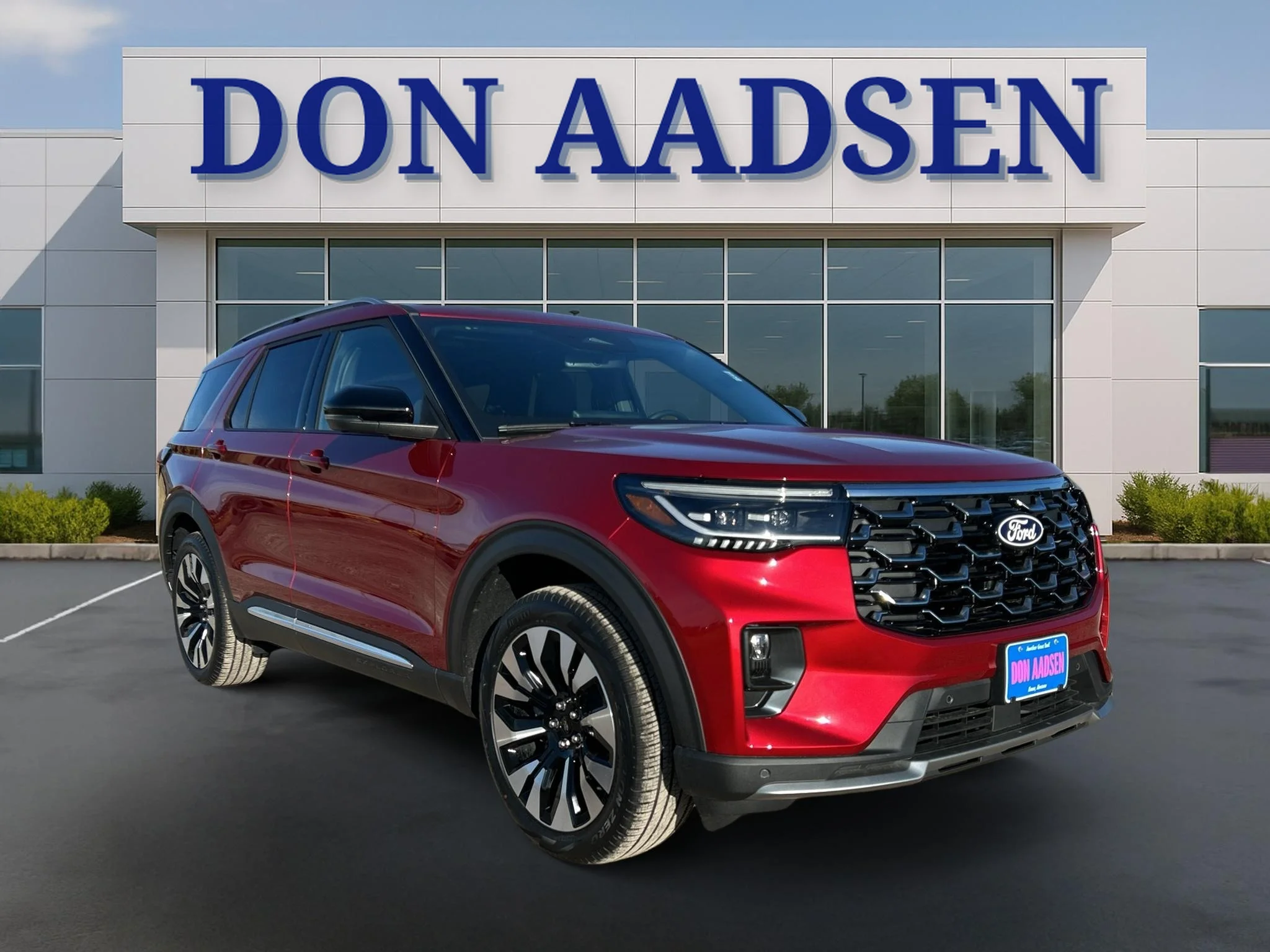 New 2027 Ruby Red Metallic Tinted Clearcoat Ford Platinum™ image 3