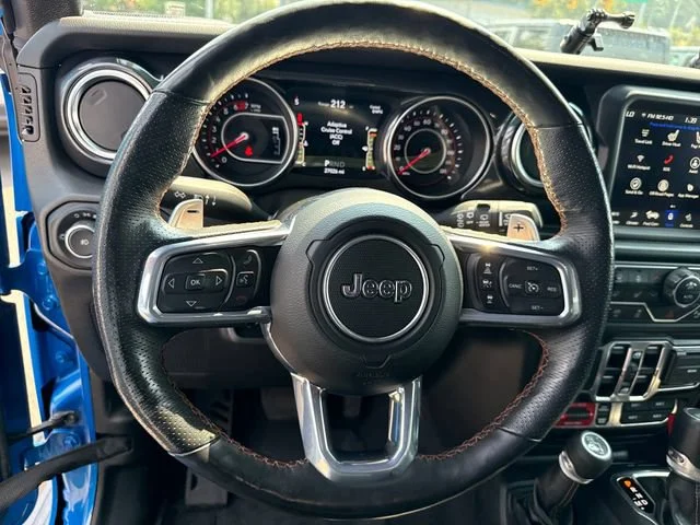 Used 2021 Hydro Blue Pearl Coat Jeep Unlimited Rubicon 392 image 18