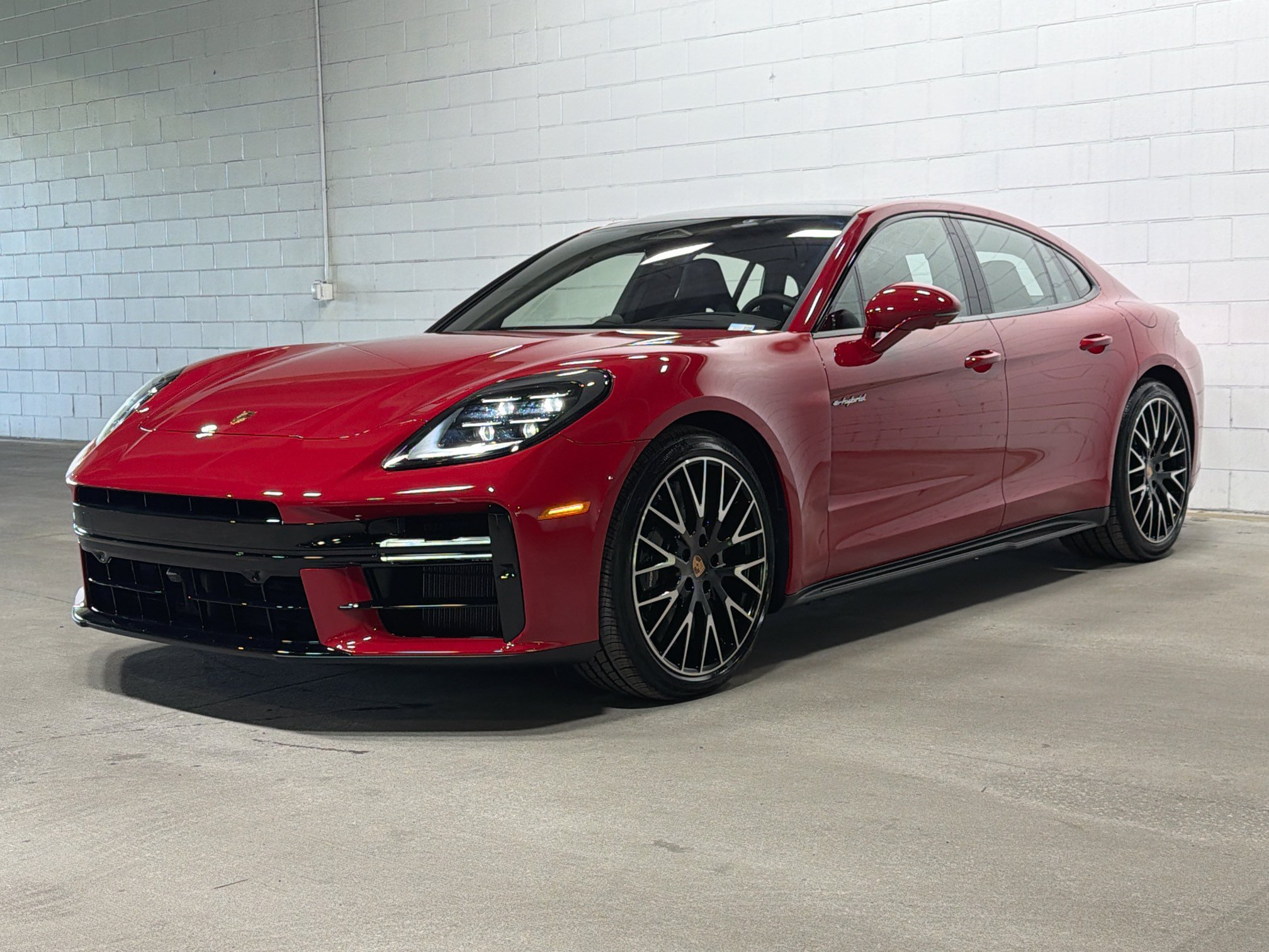 New 2026 Carmine Red Porsche 4S E-Hybrid image 1