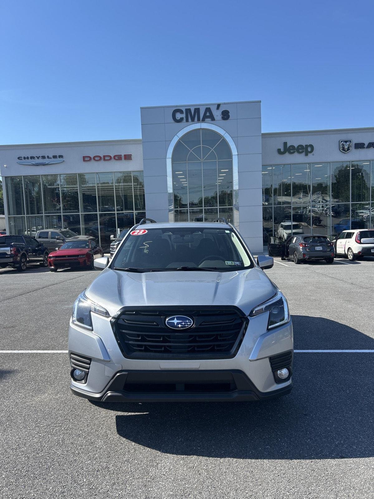 Used 2023 Ice Silver Metallic Subaru Premium image 2