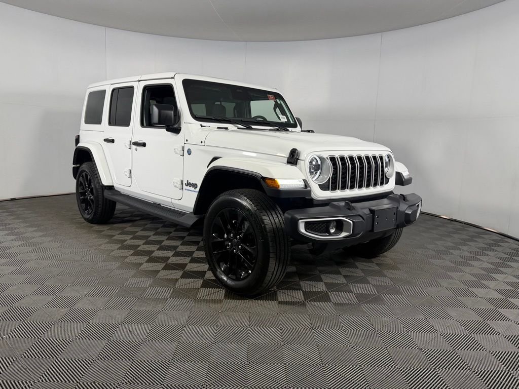 Certified Used 2025 White/off-white Jeep Sahara 4xe image 3