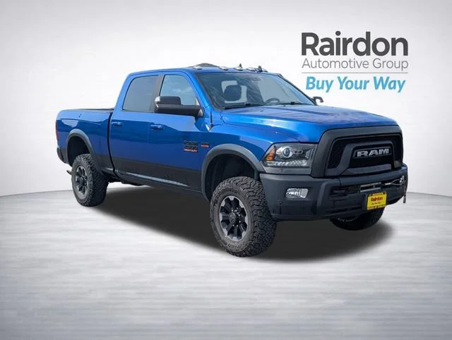 Used 2018 Blue Streak Pearlcoat Ram Power Wagon image 1