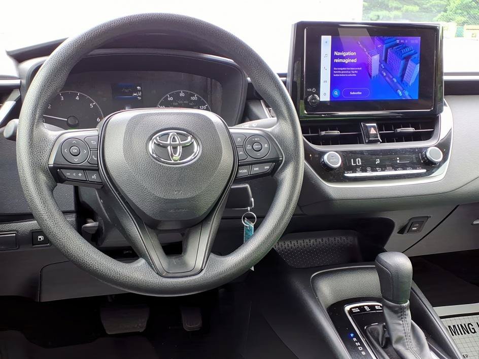 Used 2024 Classic Silver Metallic Toyota Hybrid LE image 10