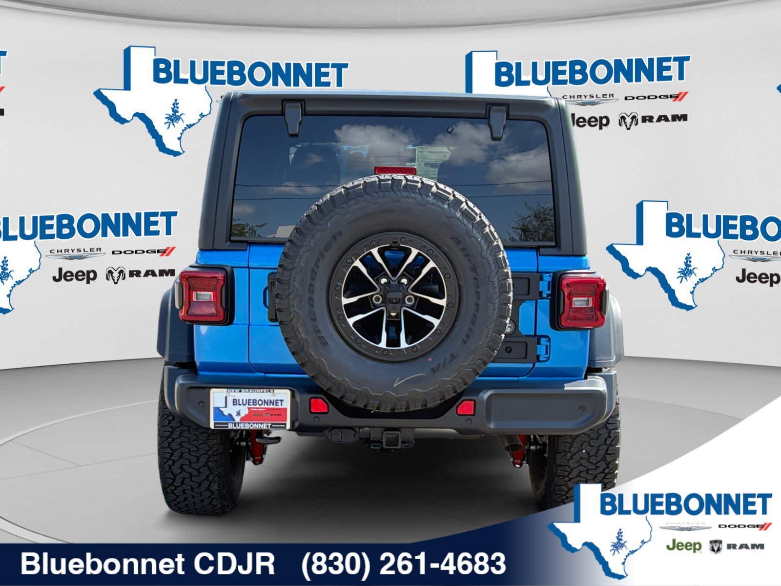 New 2026 Hydro Blue Pearl-Coat Exterior Paint Jeep Willys image 6