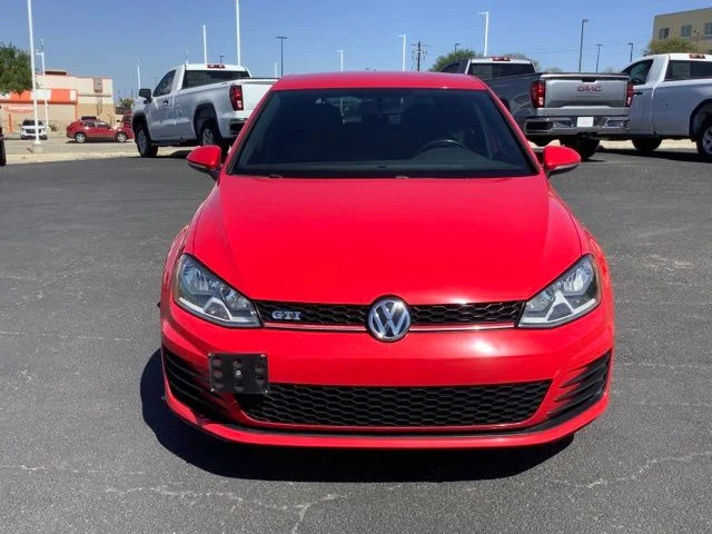 Used 2017 Volkswagen Golf GTI S with VIN 3VW5T7AU1HM007245 for sale in Pleasanton, TX